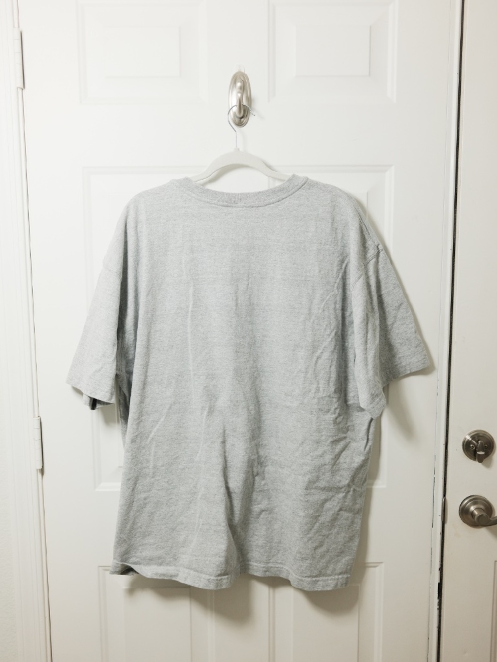 Carhartt Henley T-Shirt Men's 2XL Gray Short Sleeve Pocket Workwear Tee - Picture 3 of 3